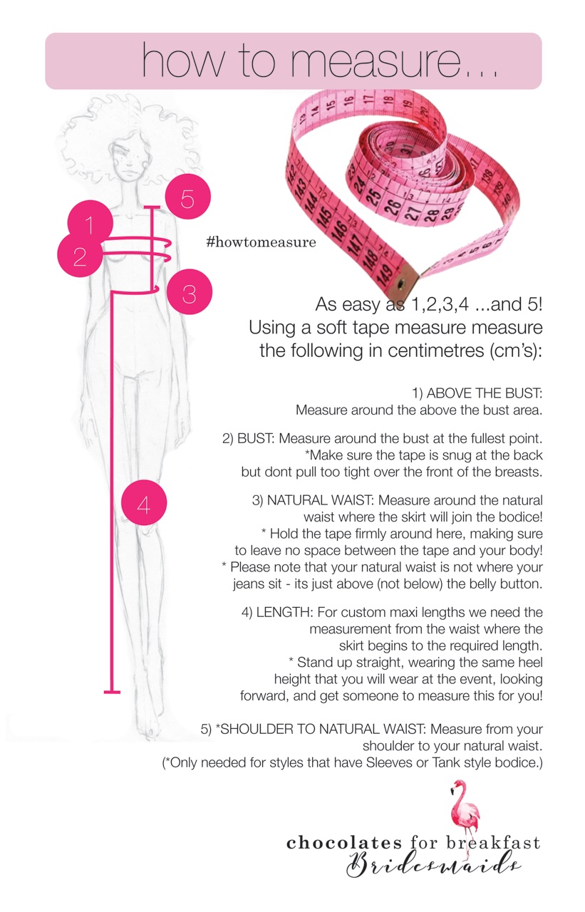 CFB How to Measure Natural Waist Dress